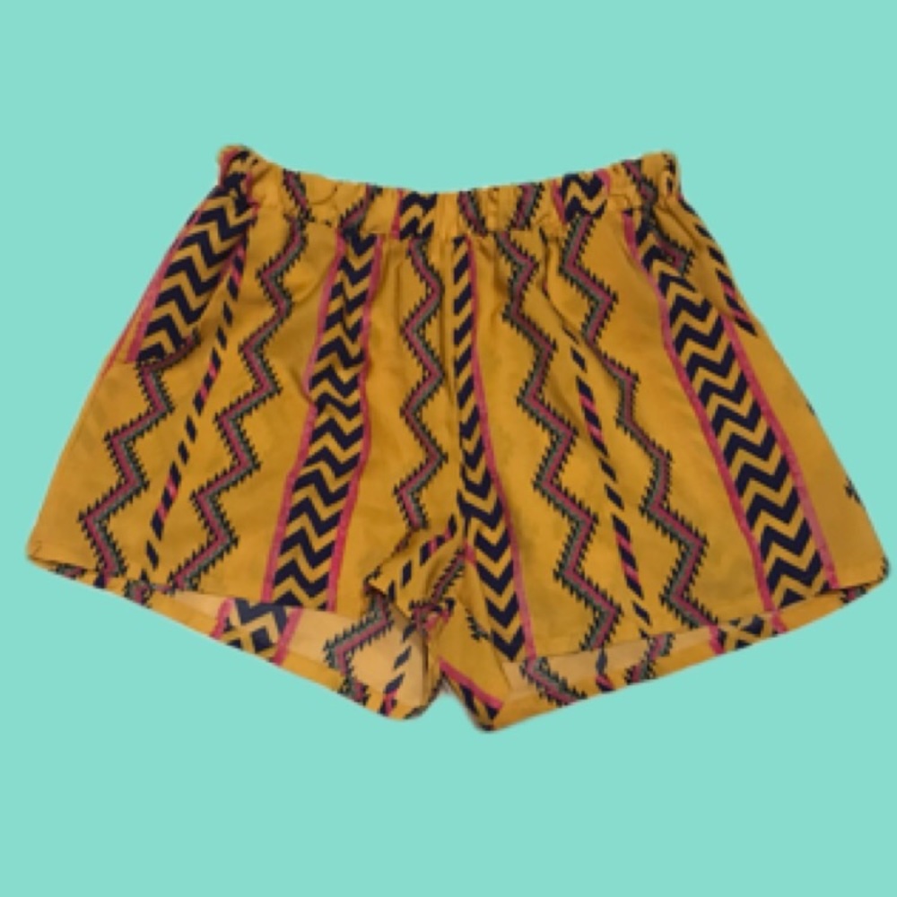 Yellow Summer Shorts